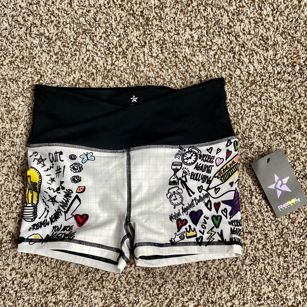 Girls Rebel Athletic shorts